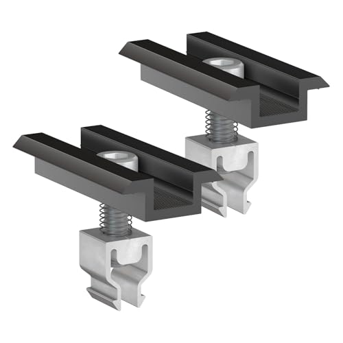 2x Handelskönig Klickfix Mittelklemme für Solarmodule