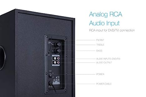 F\u0026D T200X 70 Watt 2.1 Channel Wireless 