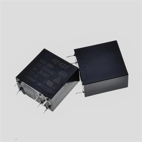 Relais HF42F 12VDC 5A 6 broches commutateur de puissance miniature