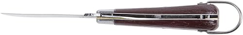 Miniatura 4 de Klein Tools Cuchillo de bolsillo 1550-4, cuchillo de electricistas con hoja de corte Hawkbill de acero al carbono de 2-58 pulgadas