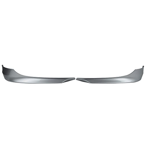 Pre-Painted Front Splitter Lip Compatible With 2009-2011 Bmw E90 Lci, Factory Style Pp Painted Titanium Silver Metallic #354 Front Bumper Splitter Lip Other Color Available By Ikon Motorsports, 2010 #TOP4