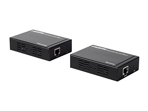 Extensor HDMI 100m con infrarrojos Monoprice Blackbird 116048 cable de red Cat6 para pantallas