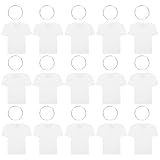 Porte-clés vierges à personnaliser par transfert thermique : parfaits pour les porte-clés, les médailles pour animaux, les colliers, ou simplement pour y apposer des mots simples et significatifs