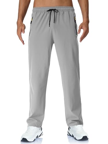 Rapoo Mens Lightweight Hiking Pants Quick Dry Stretch Joggers for Running Workout Casual3