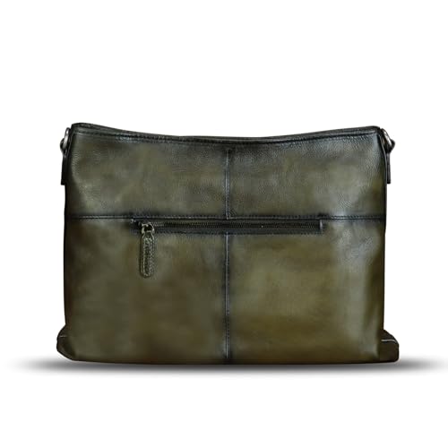 Image of Genuine Leather Hobo Bag for Women Tote Bag Vintage Handmade Shoulder Bag Crossbody Satchel Purses Pouch