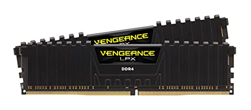 Image of Corsair Vengeance LPX 8GB (2 X 4GB) DDR4 3000 (PC4-24000) C16 Desktop memory for - black PC memory CMK8GX4M2C3000C16
