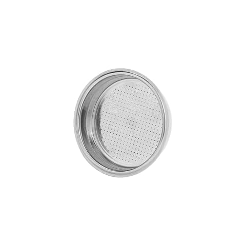 51mm Stainless Steel Coffee Filter Basket, 1 Cup Coffee 51mm Dual Wall pressurized Filter Basket, Please check the size and shape carefully Cover