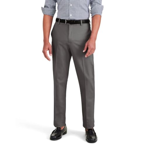 Dockers Signature Stain Defender Slim Creased, Chino, Hombre, Bruma Grey, 28W/32L