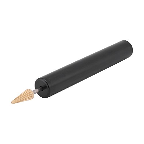 Brass Leather Edge Dye Roller, Leather staining applicator Tool for DIY Belt Strap Oil Painting Crafts (Black) - Image 3