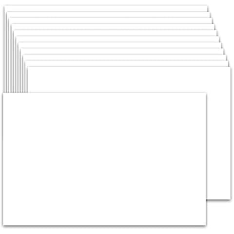 200 Pack 5x7 Cardstock Paper, 80lb White Cardstock Thick Paper Heavyweight Cardstock for Printer, Postcards, Wedding Invitation, Thankyou Cards Cover