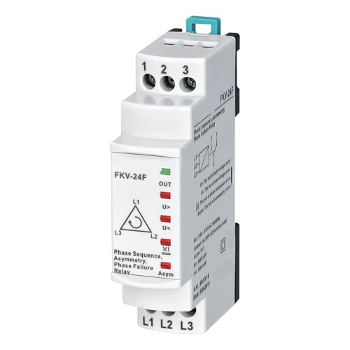 Relais de séquence de phase fixe FKV-24F asymétrie triphasée