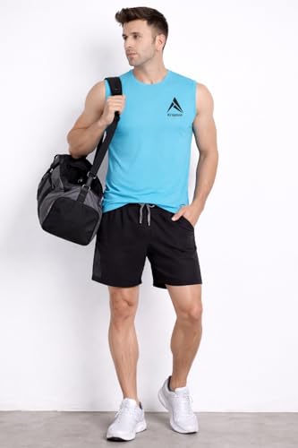 Image of Stylish Vest for Men | Vest for Boys - Perfect for Gym Workouts,| Men's Tank Top Regular fit|Cotton Combo Pack of 3 Sports Vest