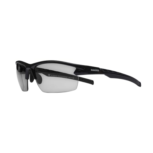 NAKED Optics Gafas deportivas para hombre – Gafas de ciclismo ultraligeras para mujer – Cómodas gafas de sol deportivas con almohadillas antideslizantes – Gafas rápidas ideales para ciclismo
