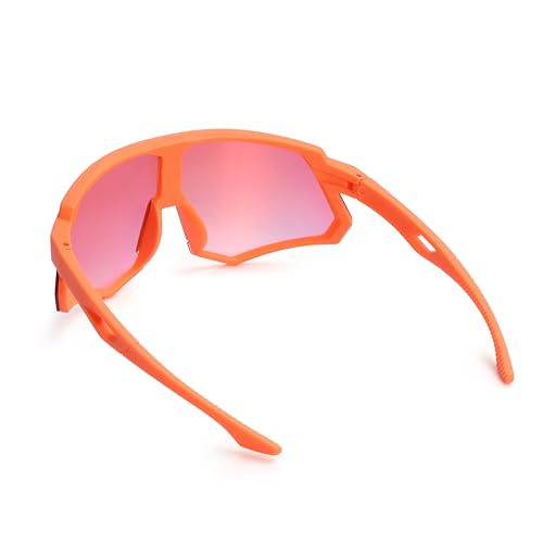 Image of Dervin UV Protected Non-Polarized Sports Sunglasses for Men & Women Driving Cycling Fishing Cricket Sunglasses