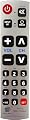 RIVIERA Simple Big Button Universal Remote for Old LG Samsung Sony Vizio Sharp Toshiba JVC Sanyo Zenith Panasonic Philips Hitachi RCA Hisense TCL More Brand Easy Use for Seniors No Voice Control