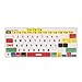 Price comparison product image kwmobile QWERTY US English Keyboard Stickers Compatible with Apple MacBook Air 13 M1 (A2337) Keyboard Stickers - Multicolor