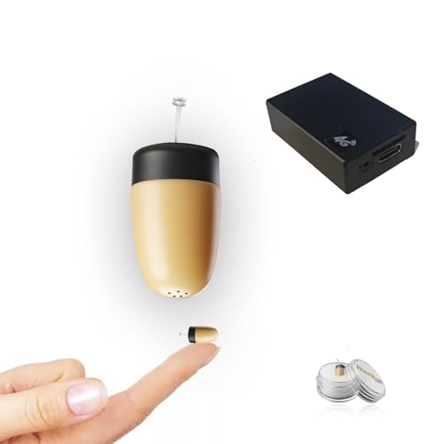 Pinganillosocultos Pinganillo Examens Transmetteur GSM 4G + Casque espion invisible sans fil Copier Examen (Supermini)