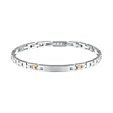 Morellato Bracciale Uomo in acciaio, Oro giallo 18 carati, collezione Gold - SATM28