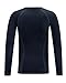 Runhit Boys Compression Shirt Kids Navy Long Sleeve Athletic Undershirt Youth Quick Dry Base Layer for Football Baseball