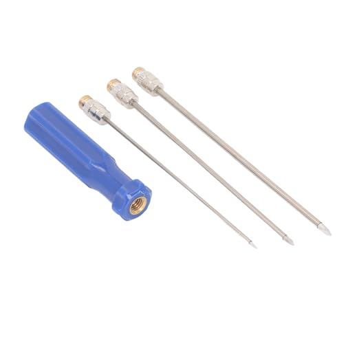 3PCS Livestock Trocar, Stainless Steel Dispensing Stomach Deflation Needle Veterinary Equipment, Surgical Instruments for Cattle Cow Rumen Puncture