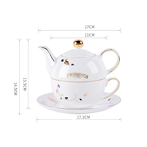 Con burbujas desmontables, tetera, tetera caliente, máquina de té perfecta, tetera, regalo para mujer, taza de café, té… - Imagen 3