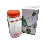 Cicano Tarro de ensalada con apertura lateral, recipiente de ensalada a prueba de fugas, reutilizable y portátil, para oficina, picnic y viajes (naranja)