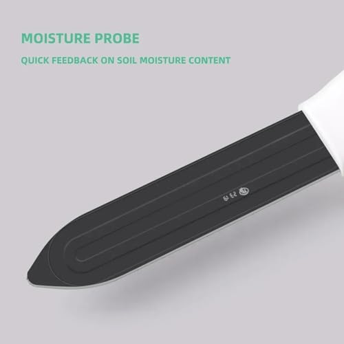 Humidimètre pour sol et pelouse avec sonde commutable précise à piles