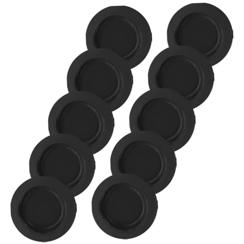 TOYANDONA 10Pcs Rubber Piggy Bank Bottom Plugs Double Stoppers for Coin Saving Boxes and Plaster Figurines Inner Replacement for Secure Storage