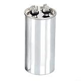 Kondensator AC Kondensator, Kompressor CBB65A-1 Startkondensator, 60µF explosionsgeschützt für Klimaanlagenteile, Power Feeder (100UF)