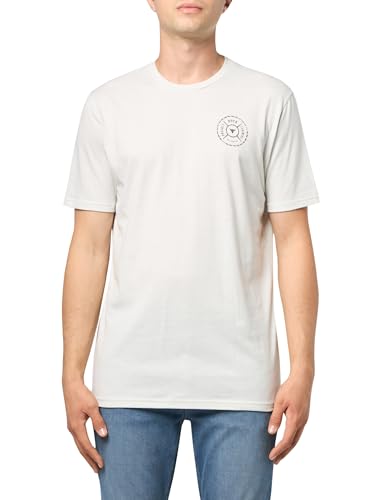 Under Armour Men's Project Rock Wire Short Sleeve T Shirt, (114) White Clay/Black/White, X-Large