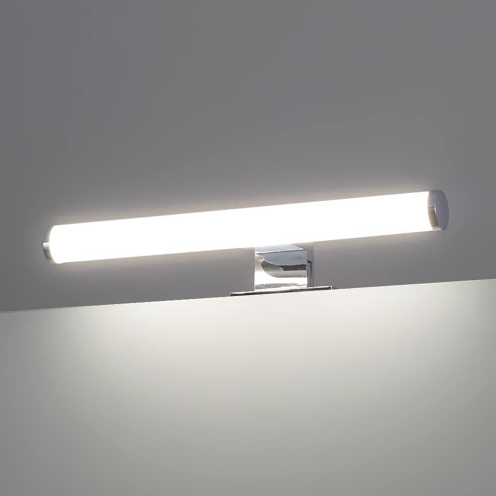Kwazar – Lampe LED pour Miroir Salle de Bain - Barre LED GAMA 5W 30CM, 350lm, Blanc Neutre 4000K, IP44 – Applique de Salle de Bain, Lampe pour Meuble et Éclairage Mural – Faible Consommation