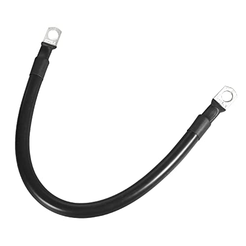 Check 48V Ground Connection - 2021-2023 Mercedes-Benz E-Class, CLS, & AMG GT 4 Bonsicoky 4 AWG Battery Cable with Terminals, 12' Pure Copper Power Inverter Cables for Solar Application, Vehicle, RV, Car. (5/16' Lug, Black)
