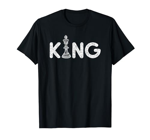 Juego de mesa King Funny Chess Player Vintage Halloween Master Camiseta