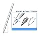 2PCS Replacable Stylus Pen Tips for Huawei M-Pencil 2nd Pencil Spare Nib Tip Stylus Touchscreen Pen M-Pencil 2Generation CD54 Nib Pencil Tip (Clear)