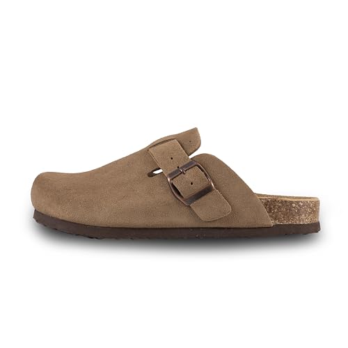Image of EMMA NEW YORK Womens Clogs Mules Slip-On for Women with Arch Support Cork Footbed Potato Shoes