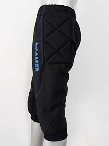 Walter Pantalón de portero 3/4 Hydron negro/azul