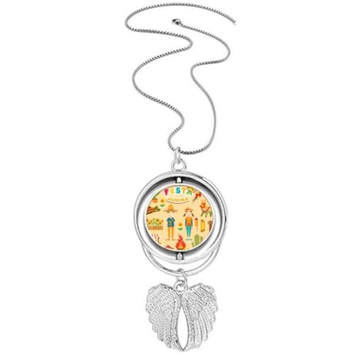 Collier pendentif ailes d'ange ciselé motif cactus finition haute précision