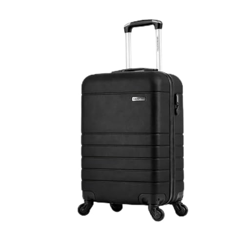 Mala Bordo 10kg Sestini, Rodas Removíveis, ABS Capacete de Piloto Resistente, Cadeado Personalizável - p/Viagem de Bordo Sestini (Essencial 2 Prata)