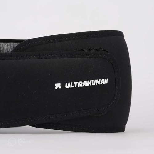Image of Ultrahuman Sleep Mask for Women and Men - Comfortable Premium Blackout Eye Mask for Sleep, Soft 3D Sleeping Mask with Travel Pouch