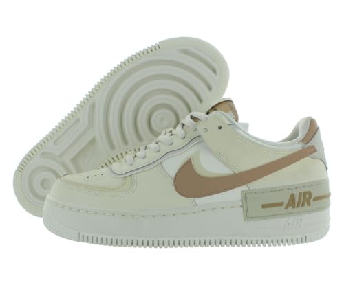 Image of Nike Air Force 1 Shadow Platform Leather Womens Shoes