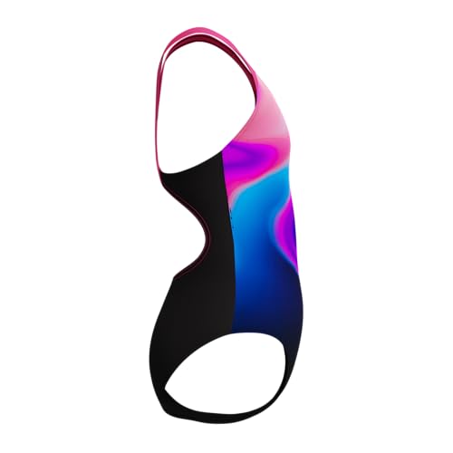 Bañador Speedo de niña con espalda Splashback de alta libertad 6