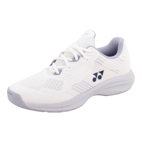 YONEX SONICAGE Modell 2025-26 Damen Weiss Carpet Tennisschuhe Hallenschuhe – Größe 39 – Glatte Indoor Sohle für Teppichboden – Leichter & bequemer Damen Tennisschuh mit Dämpfung & Stabilität YONEX SONICAGE Modell 2025-26 Damen Weiss Carpet Tennisschuhe Hallenschuhe – Größe 39 – Glatte Indoor Sohle für Teppichboden – Leichter & bequemer Damen Tennisschuh mit Dämpfung & Stabilität