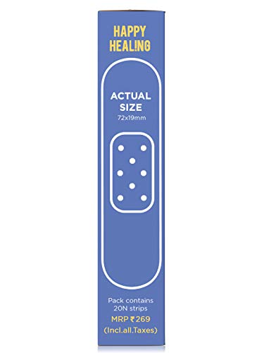 Image of Ouchie Non-Toxic Printed Bandages Double Combo (40 Pack) - Space Blue