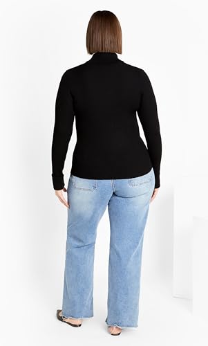 City Chic Women's Plus Size Jumper Kiki3