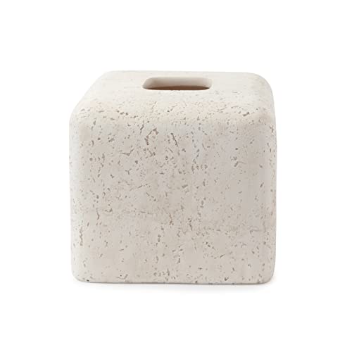5-Piece Bath Accessory Set, Abydos Bath Accessories | Lotion Dispenser, Cotton Jar, Tray, Soap Dish, Tissue Holder #TOP5