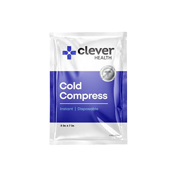 Instant Cold Pack Disposable Ice Packs 5x7 Inches, 24 Pack. Away