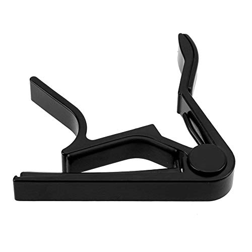 U/K Alloy Tune Clamp Key Trigger Capo pour guitare électrique acoustique Noir - Les Beatles, Paul McCartney, John Lennon, RIngo Starr, George Harrison U/K Alloy Tune Clamp Key Trigger Capo pour guitare électrique acoustique Noir – Image 5