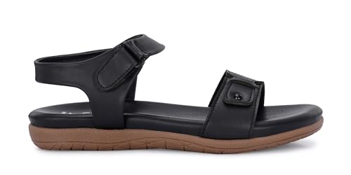 Image of Karaddi Women's Fashion Sandals | Women's Flat Heels | Stylish Ankel Strap Sandal for Ladies