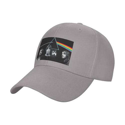 Pink Rainbow Floyd Hombres Mujeres Campamento Sombrero de béisbol Sombrero Lavable Ajustable Gorra de Camionero Unisex Sombrero de papá para Exteriores Diario