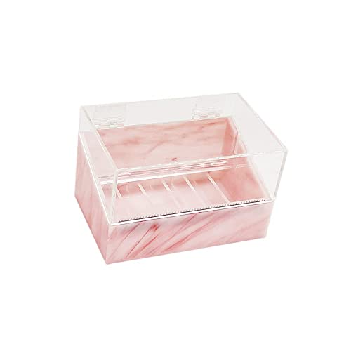 zalati Eyelash Tape Cutter with Multi-Grids Storage Box Roll Tape Holder Tape Tool for False Eyelashes Tape Dispenser